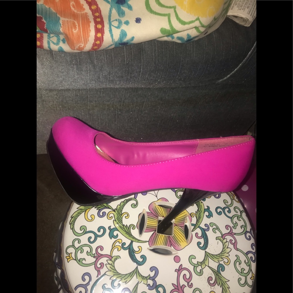 Pink stilettos